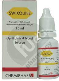 SWIXOLINE ZINC EYE DROPS 15 ML