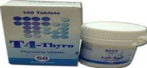 T4-THYRO 100 MCG 100 TABS