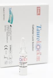 TAUROLOCK HEP100 CATHETER LOCK SOLUTION AMPOULE 3 ML