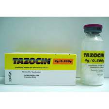 TAZOCIN 4.5 GM PD. FOR I.V. VIAL