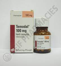 TEMODAL 100 MG 5 CAPS