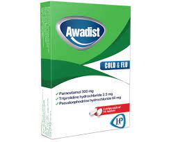 AWADIST COLD & FLU 20 F.C. TABS