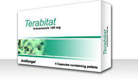 TERABITAT 100 MG 4 CAPS