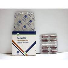 TETRACID 250 MG 16 CAP