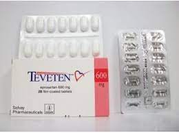 TEVETEN 600MG 14 F.C.TAB