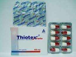 THIOTEX FORTE 600MG 20 CAPS