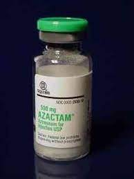 AZACTAM 500 MG VIAL I.V./I.M. (CANCELLED)