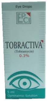 TOBRACTIVA 0.3% EYE DROPS 5 ML