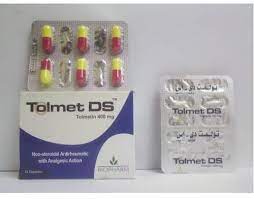 TOLMET DS 400MG 12 CAPS