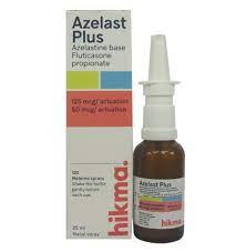 AZELAST PLUS 125/50 MCG NASAL SPRAY 25 ML