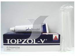 TOPZOL-V 2% VAGINAL CREAM 20 GM