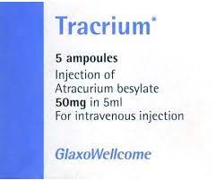 TRACRIUM 50 MG 5 AMPS