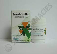 TREATO-ULC 20/1100MG 14 CAPS