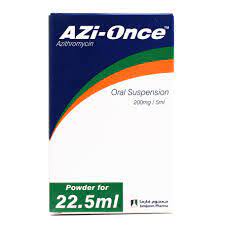 AZI-ONCE 200MG/5ML SUSP. 22.5ML