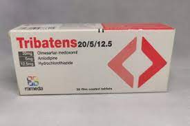 TRIBATENS 20/5/12.5MG 30 F.C. TABS