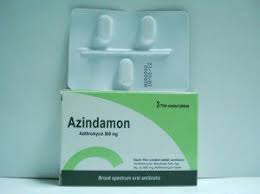 AZINDAMON 500MG 3 F.C.TAB