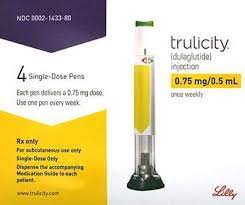 TRULICITY 0.75MG/0.5ML 4 PRE-FILLED PENS