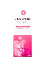 U TEX WHITENING CREAM 60 GM