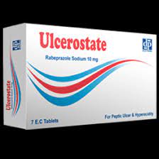 ULCEROSTATE 10MG 14 ENTERIC COATED TAB