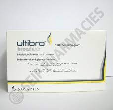 ULTIBRO BREEZHALER 110/50 MCG 30 INH. CAPS. + INHALER