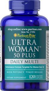 ULTRA WOMAN 50 PLUS 120 COATED CAPLETS (ILLEGAL IMPORT)