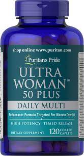 ULTRA WOMAN 50 PLUS 60 COATED CAPLETS (ILLEGAL IMPORT)