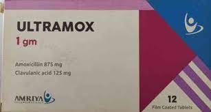 ULTRAMOX 1 GM  12 F.C.TABS