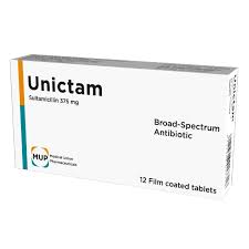 UNICTAM 375 MG 12 TABS