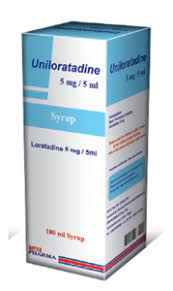 UNILORATADINE 5MG/5ML SYRUP 100 ML