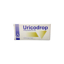 URICODROP 120 MG 10 F.C. TABS