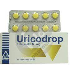 URICODROP 40 MG 20 F.C. TABS