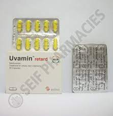 UVAMINE RETARD 100 MG 20 CAPS