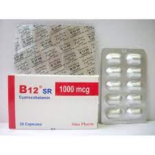 B12 SR 1000MCG 20 CAPS