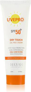 UVEPRO SPF50+ DRY TOUCH OIL FREE CREAM 50 ML