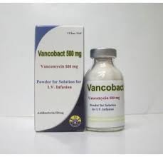 VANCOBACT 500 MG VIAL FOR I.V. INF