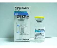 VANCOMYCINE MYLAN 500 MG VIAL