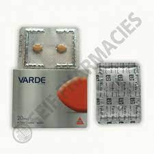 VARDE 20 MG 4 F.C.TABS