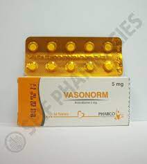 VASONORM 5 MG 10 TAB