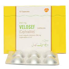 VELOSEF 250MG 12 CAPS. (CANCELLED)