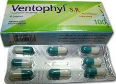 VENTOPHYL 100MG S.R. 16 CAPS