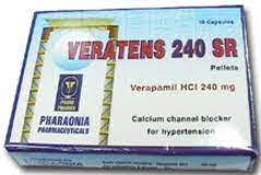 VERATENS 40MG 10 F.C. TAB