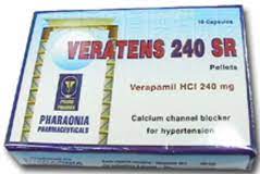 VERATENS 80MG 10 F.C. TAB