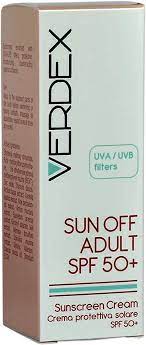 VERDEX SUN OFF ADULTS CREAM 50 ML