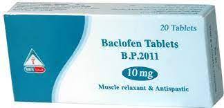 BACLOFEN 10 MG 20 TABS. B.P.2011