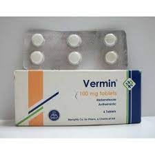 VERMIN 100MG 6 TAB