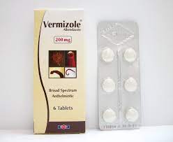 VERMIZOLE 200MG 6 TAB