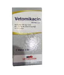 VETOMIKACIN 100MG/2ML I.M./I.V. VIAL