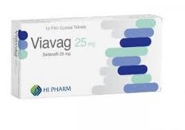 VIAVAG 25 MG 10 F.C.TABS