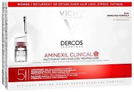 VICHY DERCOS AMINEXIL CLINICAL 5 - WOMEN 21 MONODOSE HAIR VIALS