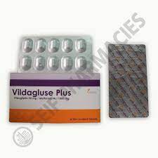 VILDAGLUSE PLUS 50/1000 MG 30 TABS